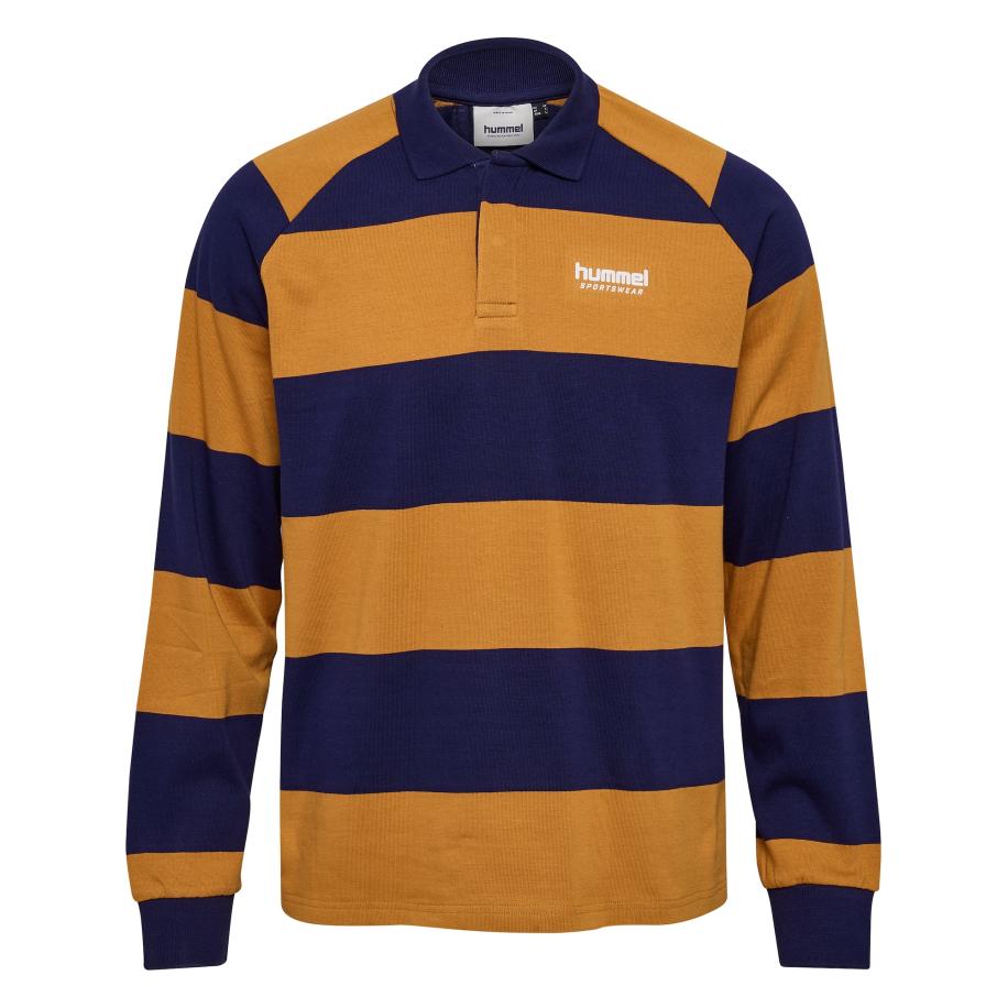 Hummel Hummel Functioneel shirt aubergine / mandarijn -