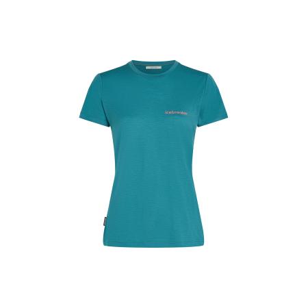 Icebreaker ICEBREAKER Functioneel shirt Tech Lite turquoise / rosa