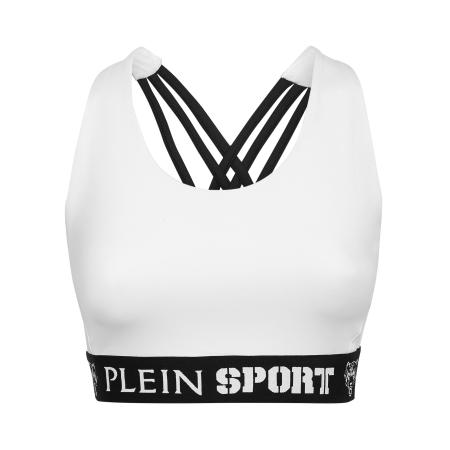 Plein Sport Plein Sport Sporttop zwart / wit