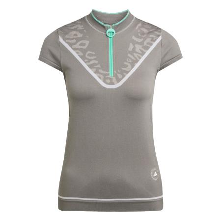 adidas by stella mccartney ADIDAS BY STELLA MCCARTNEY Functioneel shirt TrueNature turquoise / greige / donkergrijs / wit