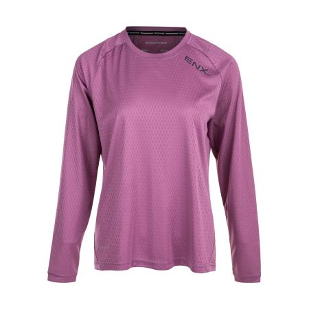 ENDURANCE ENDURANCE Functioneel shirt Jannie lila / zwart