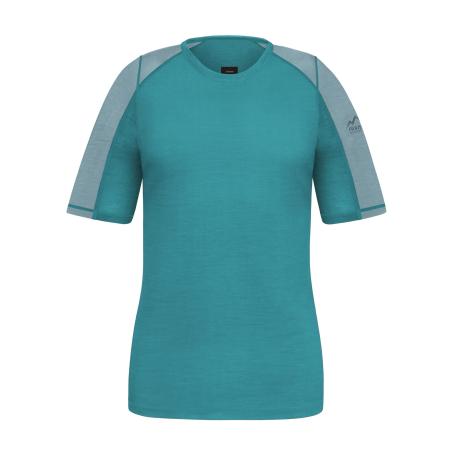 normani normani Functioneel shirt Esperance basaltgrijs / petrol / zwart