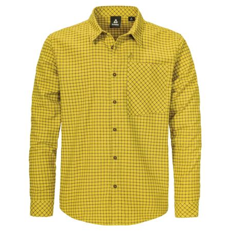 Schöffel Schöffel Functioneel overhemd Boyoma geel / zwart