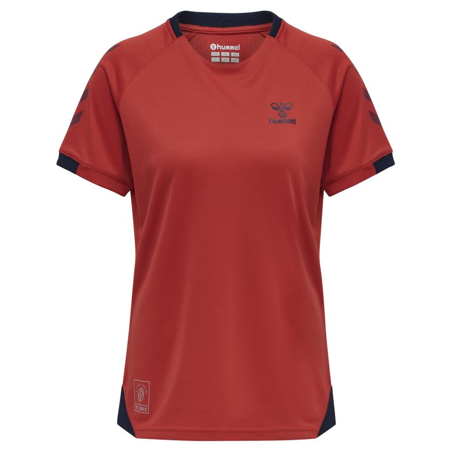 Hummel Hummel Functioneel shirt rood / zwart -