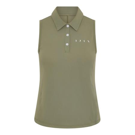 Born Living Yoga Sporttop Retro olijfgroen