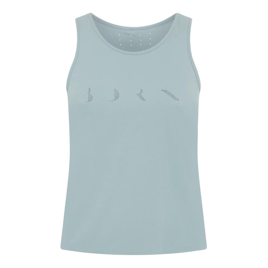 Born Living Yoga Functioneel shirt Keira lichtblauw / zwart Blauw