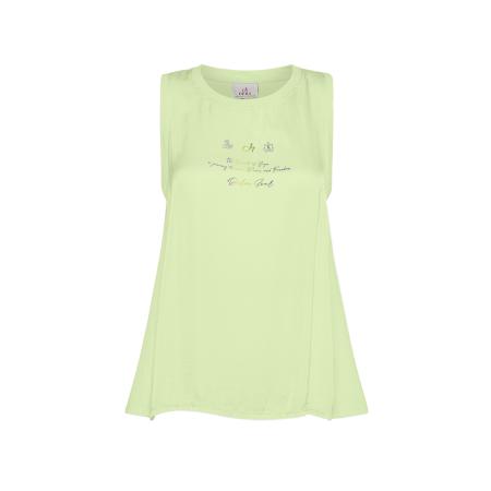 Deha DEHA Sporttop groen / lichtgroen / donkerlila