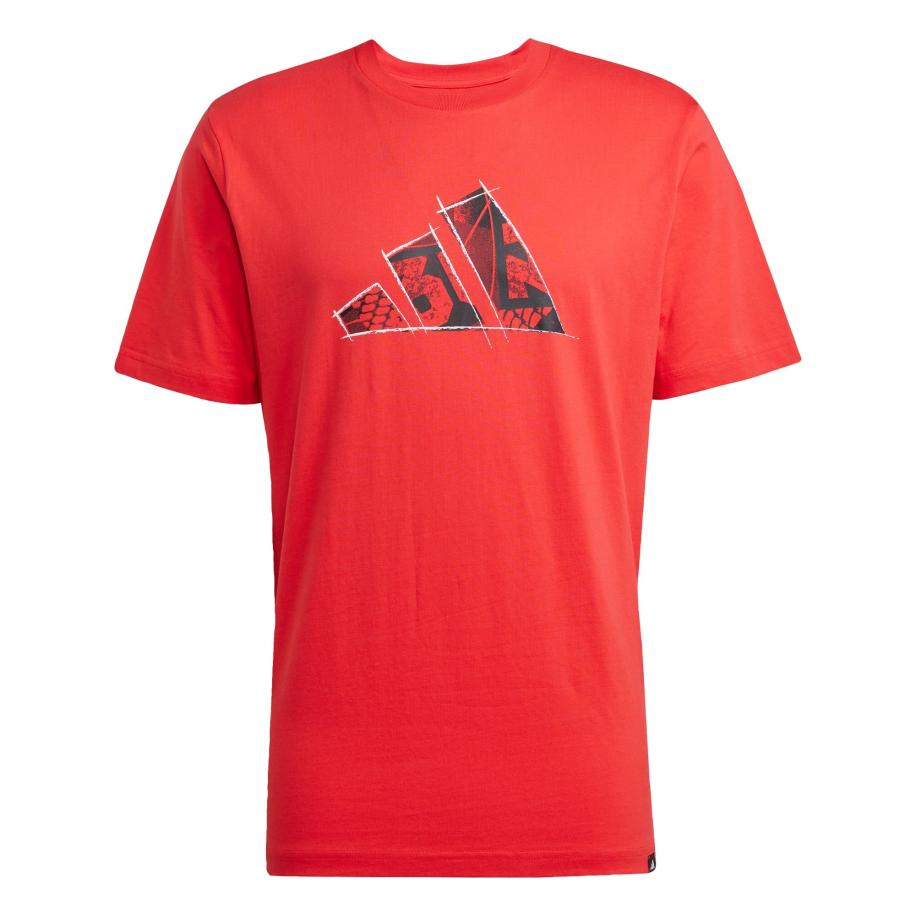 Adidas ADIDAS SPORTSWEAR Functioneel shirt Logo Graphic marine / rood / wit -