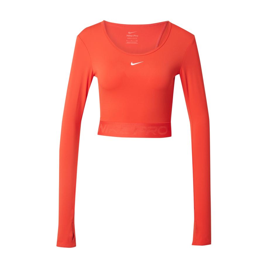 Nike NIKE Functioneel shirt oranjerood / wit -