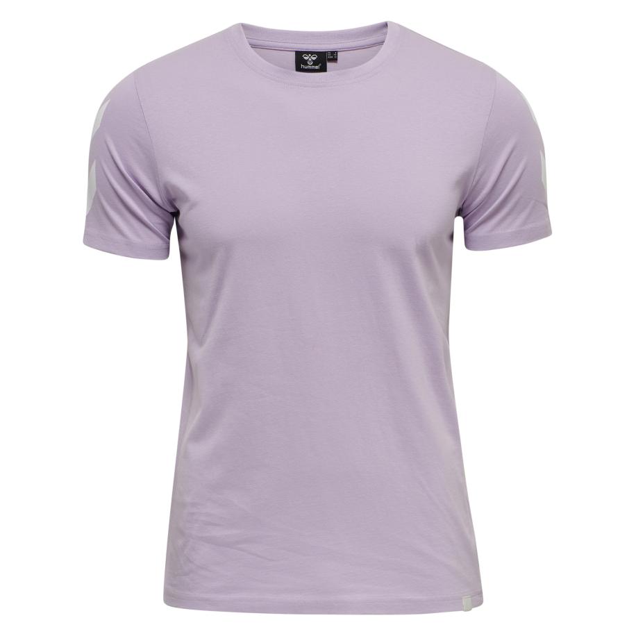 Hummel Hummel Functioneel shirt LEGACY CHEVRON pastellila / wit -