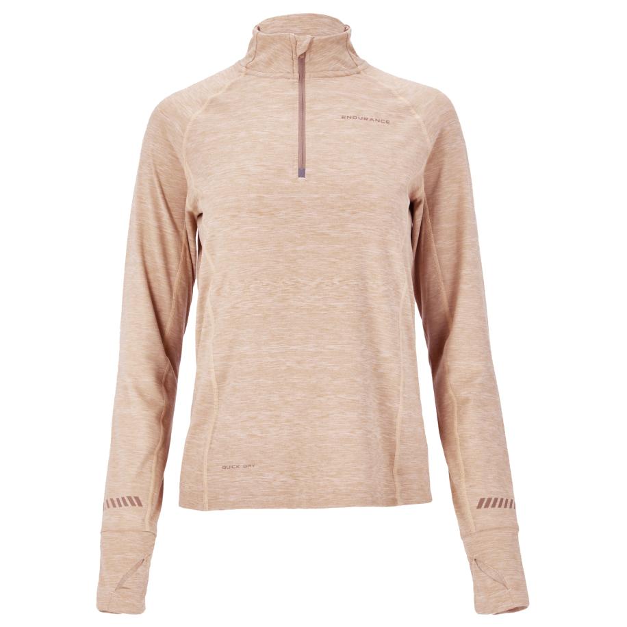 ENDURANCE ENDURANCE Functioneel shirt Canna V2 poederroze -