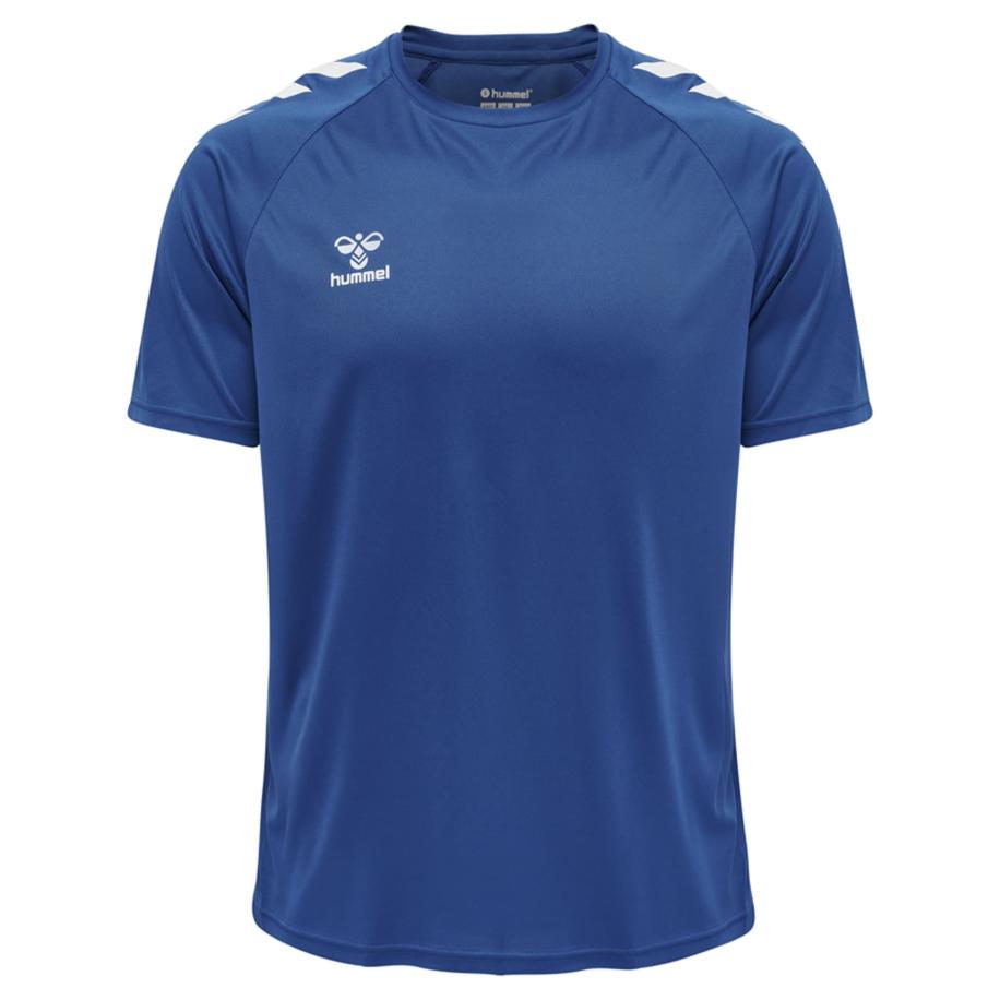 Hummel Hummel Functioneel shirt blauw / wit -