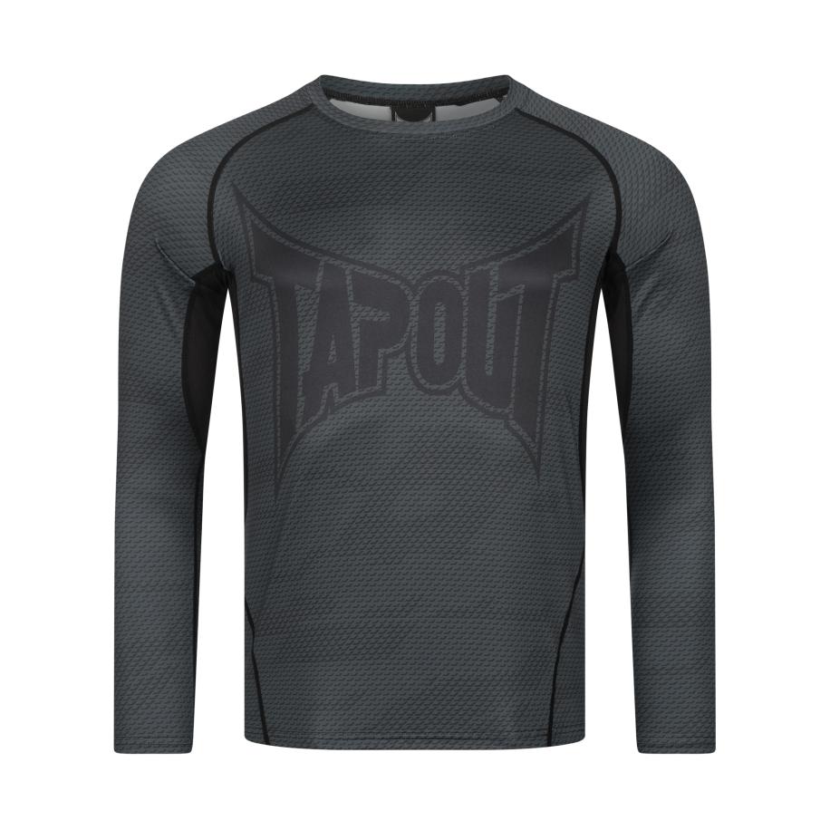 Tapout Tapout Functioneel shirt Hazelton donkerblauw / zwart -