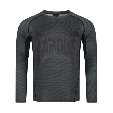 Tapout Tapout Functioneel shirt Hazelton donkerblauw / zwart