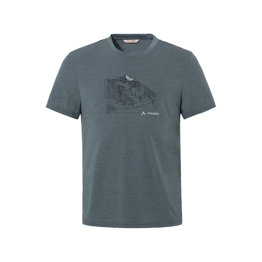 Vaude VAUDE Functioneel shirt Tekoa III grijs / zwart / wit -