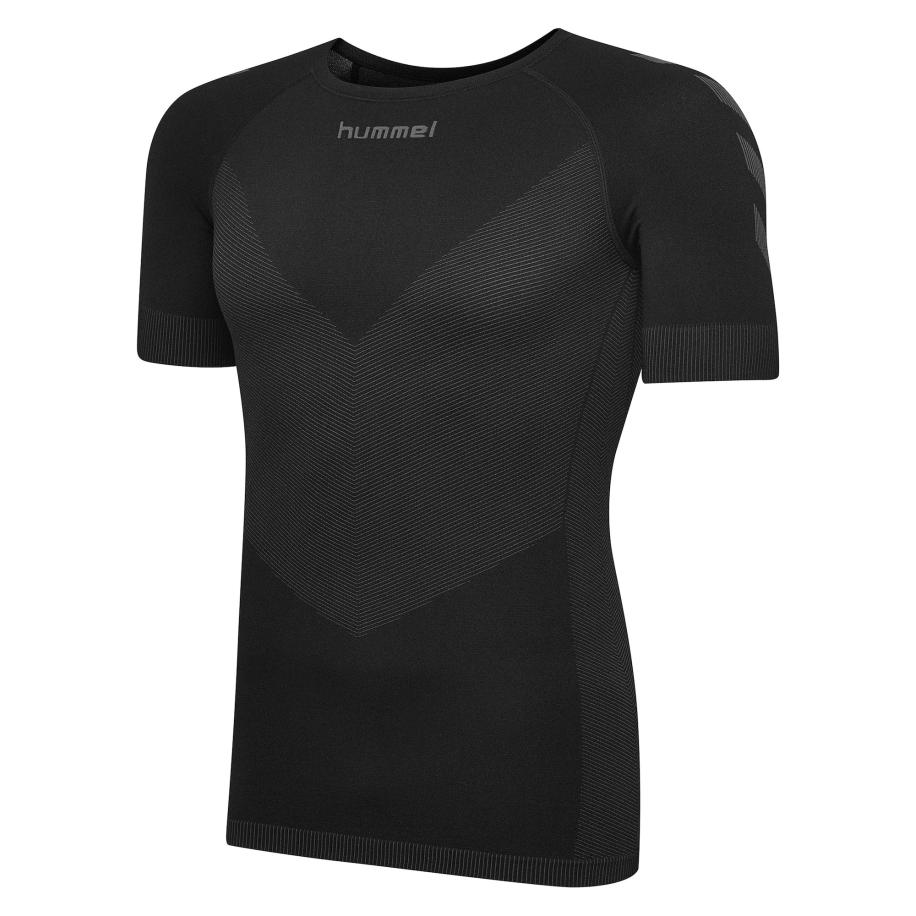 Hummel Hummel Functioneel shirt grijs / zwart -