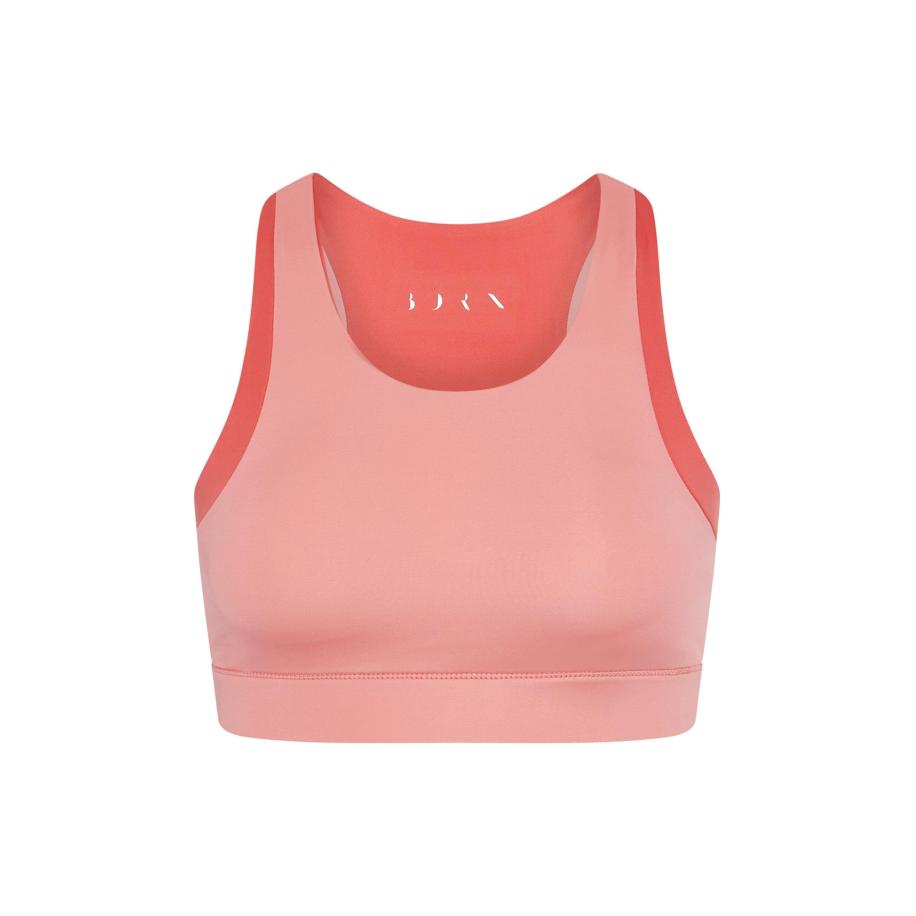 Born Living Yoga Sporttop Xenia rosa / framboos Roze