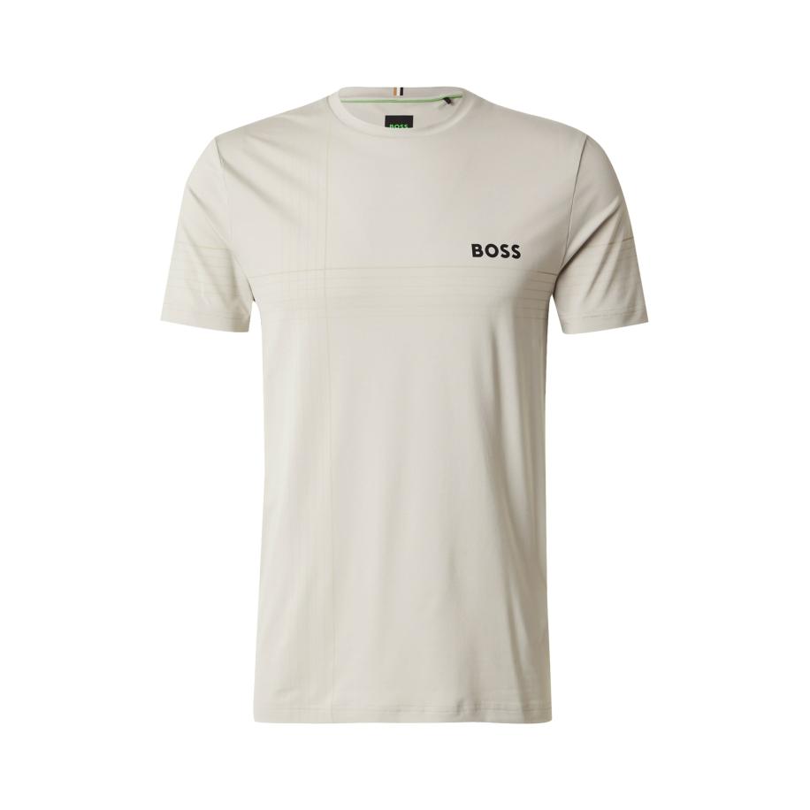 Hugo Boss BOSS Functioneel shirt beige / lichtbeige / zwart -