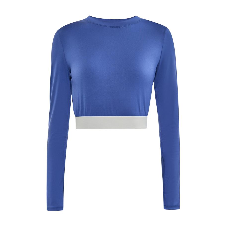 MyMo ATHLSR myMo ATHLSR Functioneel shirt blauw / lichtgrijs -
