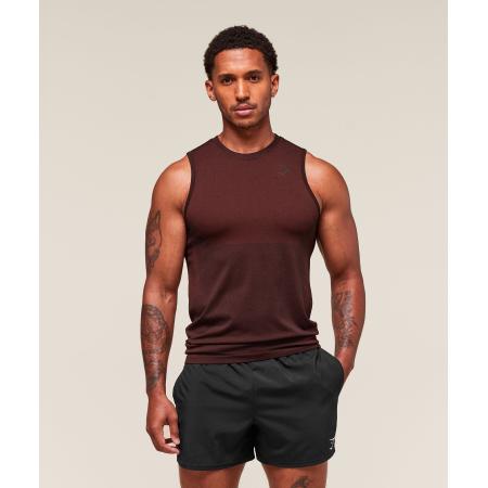 Gymshark Vital Tank Black/Sets Red