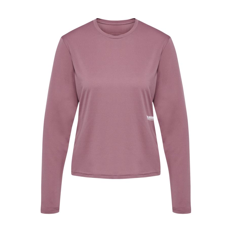 Hummel Hummel Functioneel shirt Pulse eosine / wit -