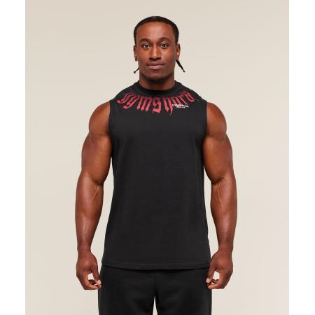 Gymshark Fade Graphic Tank GS Black