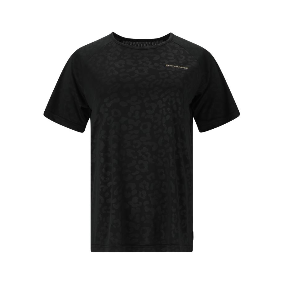 ENDURANCE ENDURANCE Functioneel shirt Karna goudgeel / zwart -