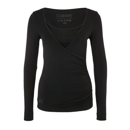 Curare Yogawear CURARE Yogawear Functioneel shirt Flow zwart
