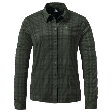 Schöffel Multifunctionele blouse Yekuro groen / zwart