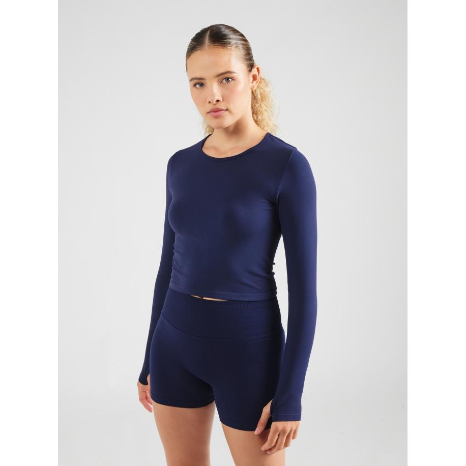 Fabletics Functioneel shirt navy Blauw