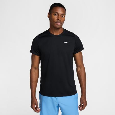 NikeCourt Victory Dri-FIT tennistop voor heren - Zwart