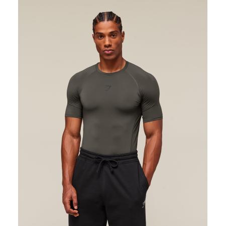 Gymshark Element Baselayer T-Shirt Strength Green