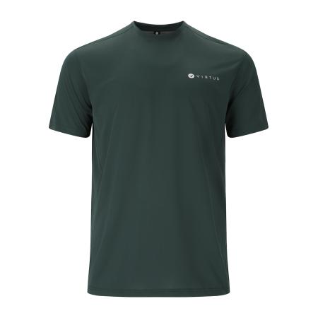 Virtus Virtus Functioneel shirt Finnian donkergroen