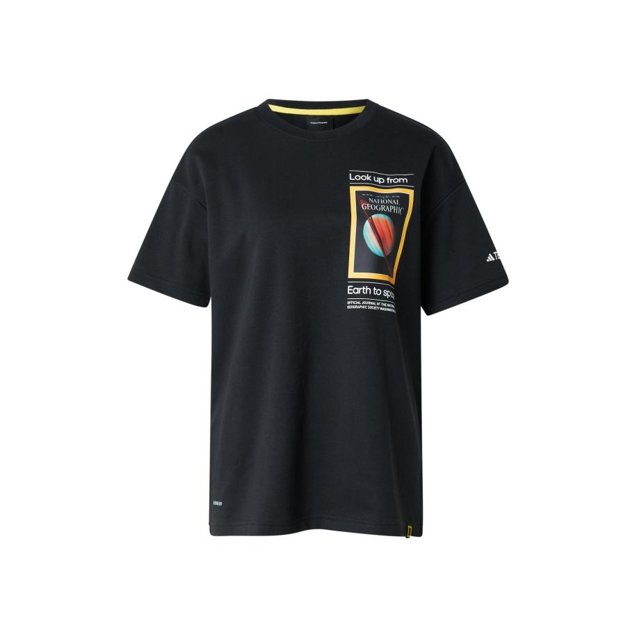 Adidas ADIDAS TERREX Functioneel shirt National Geographic turquoise / oranje / zwart / wit -