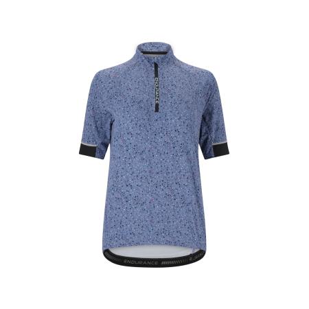 ENDURANCE ENDURANCE Functioneel shirt Jette duifblauw / pink / zwart / wit