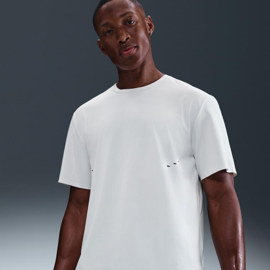 Nike Run Dri-FIT ADV hardlooptop met korte mouwen voor heren - Wit Wit