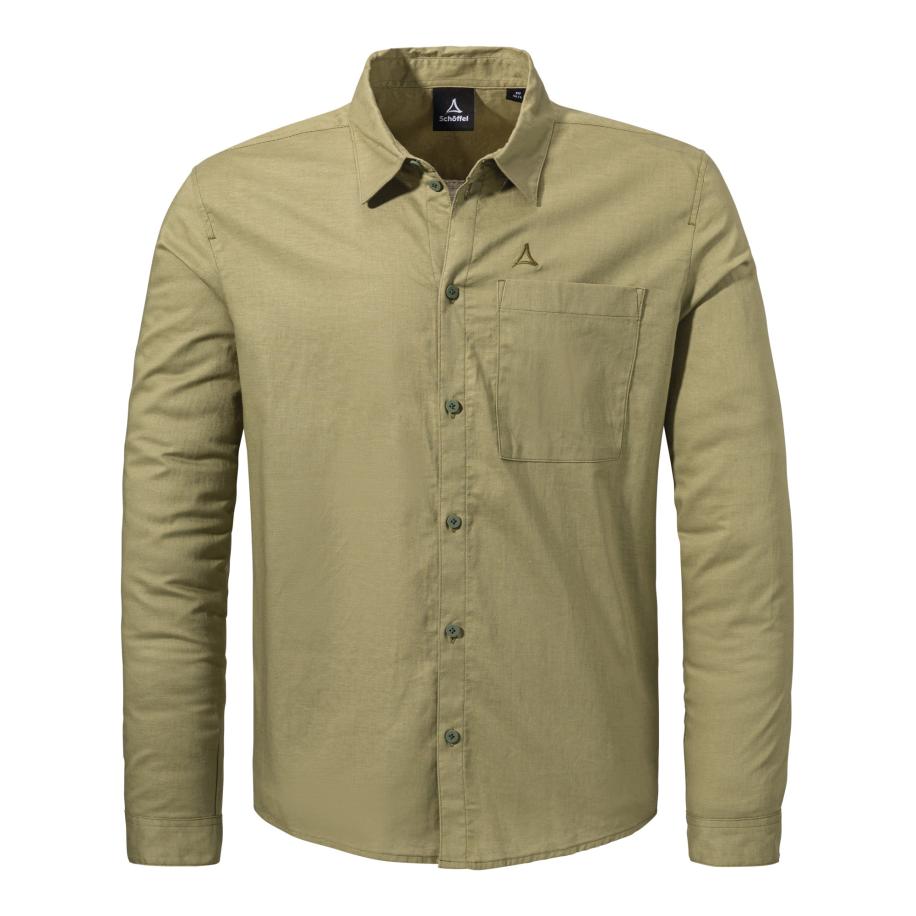 Schöffel Schöffel Functioneel overhemd Urban Shirt Style Chanduy MNS groen -