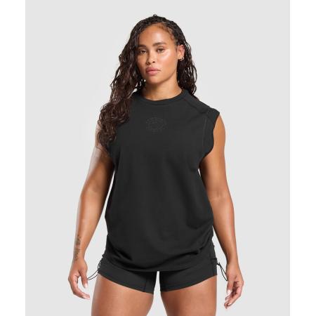 Gymshark Legacy Logo Tank Black