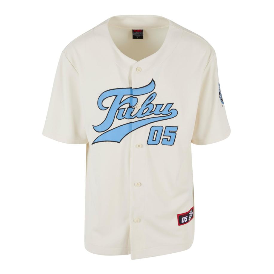 Fubu FUBU Functioneel shirt blauw / gemengde kleuren / offwhite -