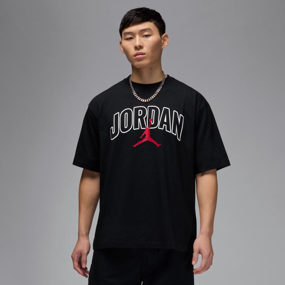 Jordan Brooklyn T-shirt voor heren - Zwart Zwart