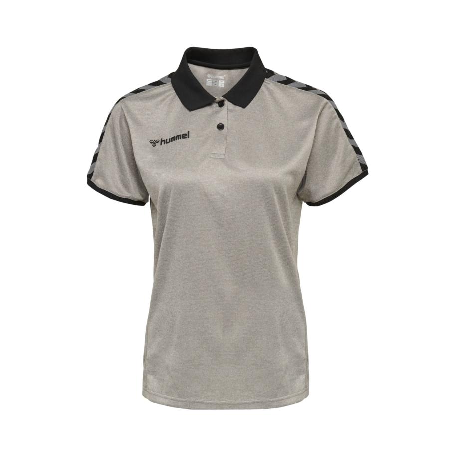 Hummel Hummel Functioneel shirt zilvergrijs / rookgrijs / zwart -