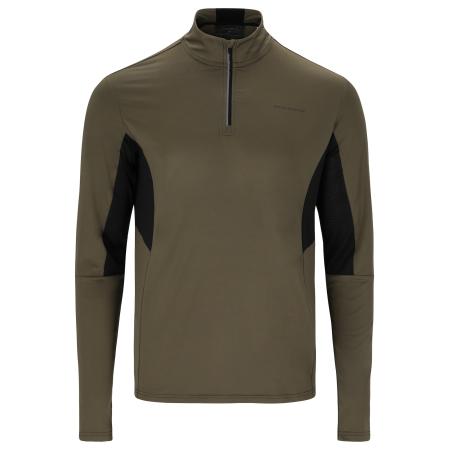 ENDURANCE ENDURANCE Functioneel shirt Lanbark kastanjebruin / zwart