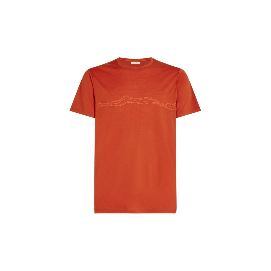 Icebreaker ICEBREAKER Functioneel shirt TechLite oranje / lichtoranje -