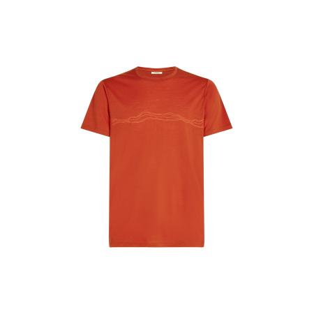 Icebreaker ICEBREAKER Functioneel shirt TechLite oranje / lichtoranje