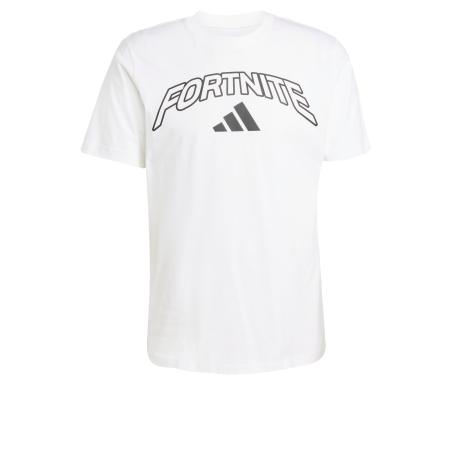 ADIDAS SPORTSWEAR Functioneel shirt Adidas X Fortnite zwart / wit