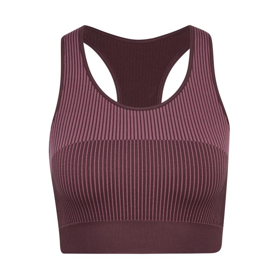 Hummel Hummel Sporttop bruin / kastanjebruin -