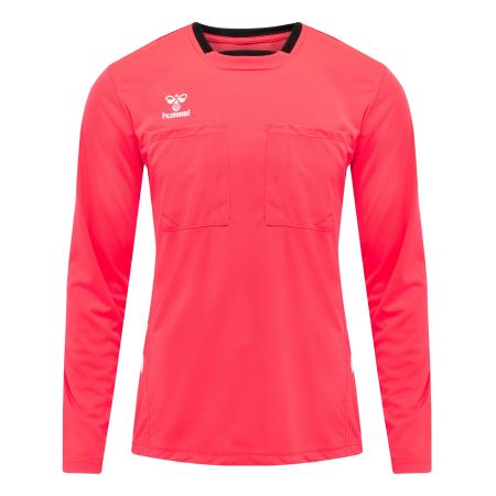 Hummel Hummel Functioneel shirt Referee kreeft / zwart / wit