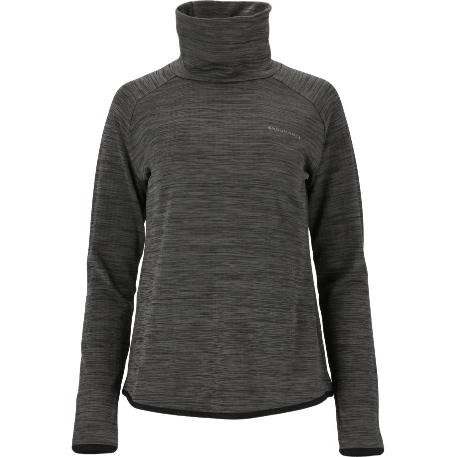 ENDURANCE ENDURANCE Functioneel shirt Littao donkergrijs / wit -