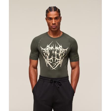 Gymshark Carlos x Element Baselayer Strength Green