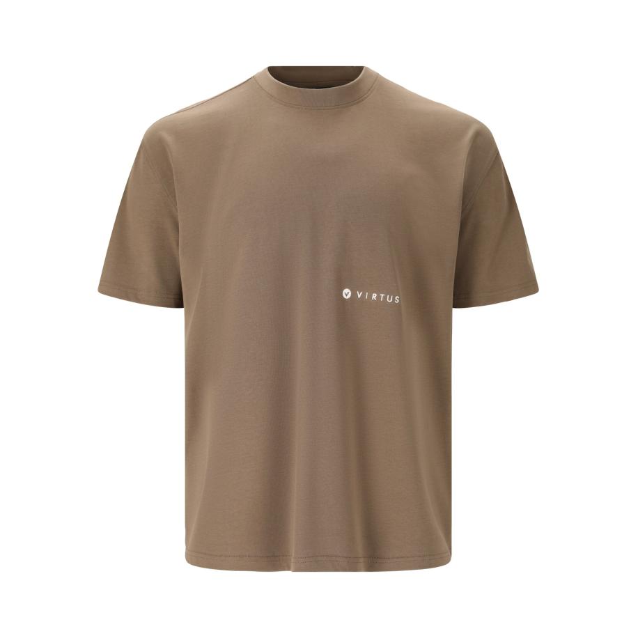 Virtus Virtus Functioneel shirt Josephy karamel -